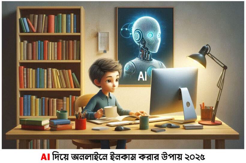 AI দিয়ে অনলাইনে ইনকাম করার উপায় ২০২৫