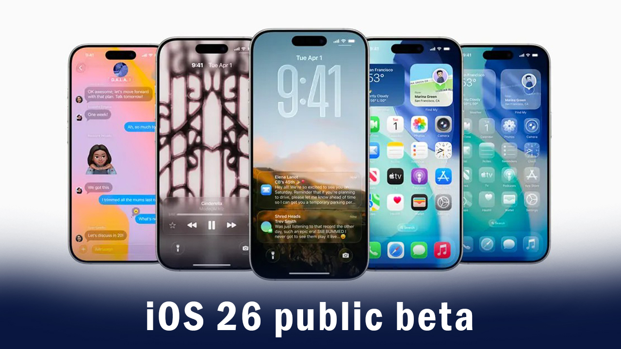 iOS 26 public beta