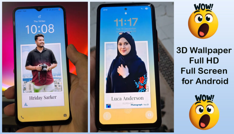 3D Wallpaper Full HD Full Screen for Android