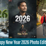 Happy New Year 2026 Photo Editing