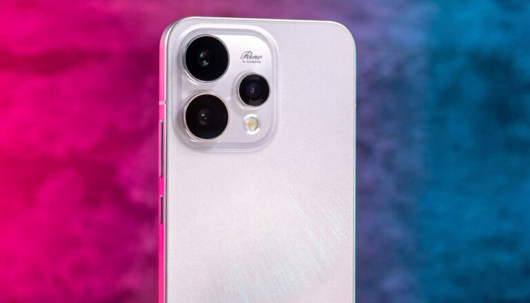 Oppo Reno15 smartphone with premium glass design, AMOLED display and triple camera setup