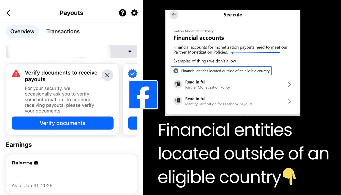 Facebook Payout Identity Verification Guide 2026