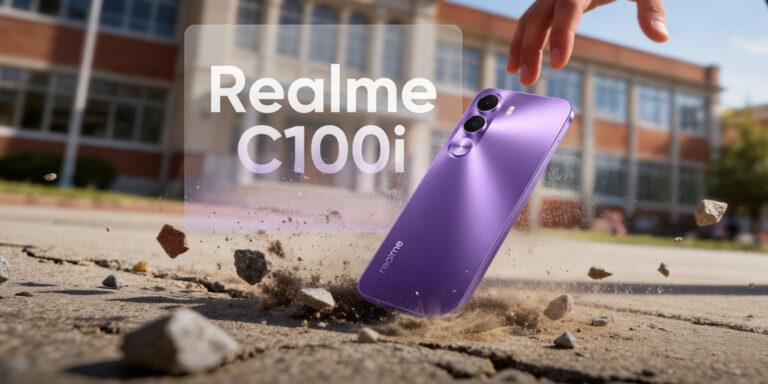 Realme C100i smartphone with 120Hz display and 7000mAh battery