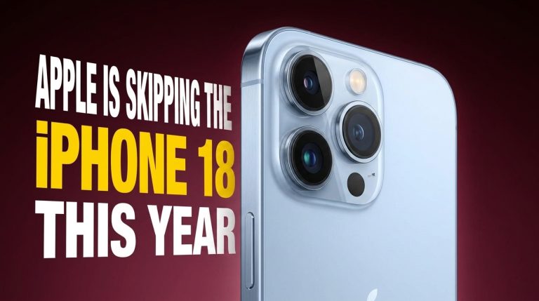 Apple May Skipping iPhone 18 This Year